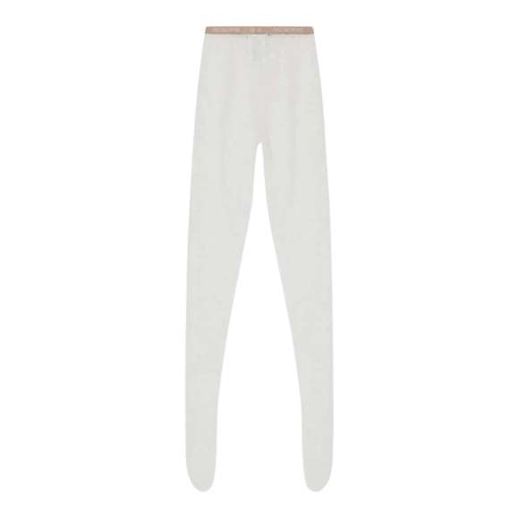 Valentino - White 'Chez Valentino' Lace Tights - XS/S